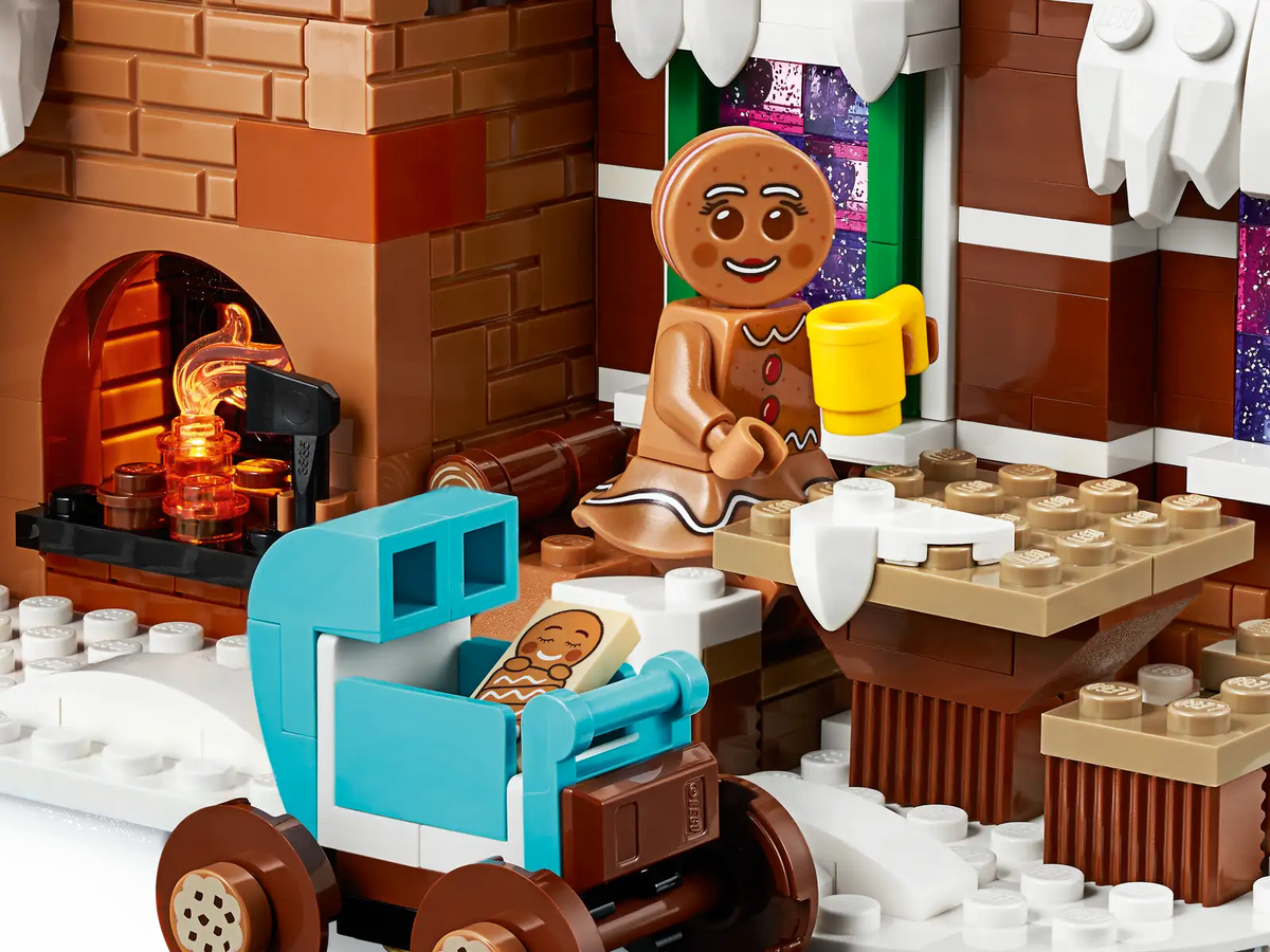 Montessori gingerbread house