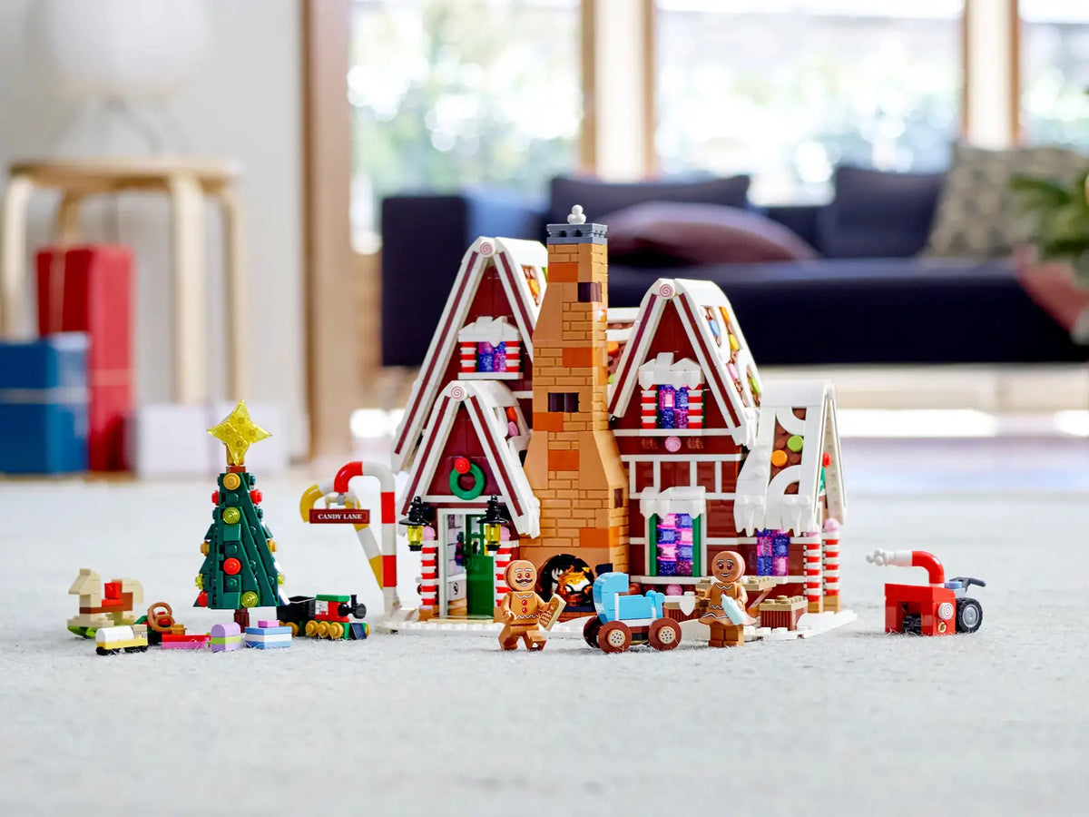 Montessori gingerbread house