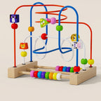 Montessori wooden labyrinth