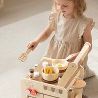 Montessori kitchen trolley