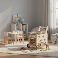 Montessori kitchen trolley
