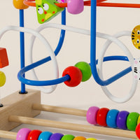 Montessori wooden labyrinth