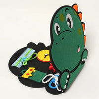 Montessori activity board “Dinosaurs”