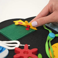 Montessori activity board “Dinosaurs”