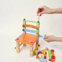 A fun Montessori chair to build yourself