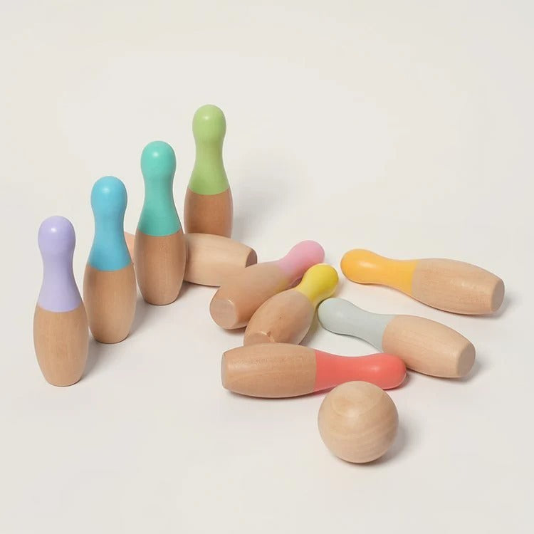 Montessori bowling game