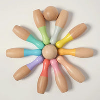 Montessori bowling game