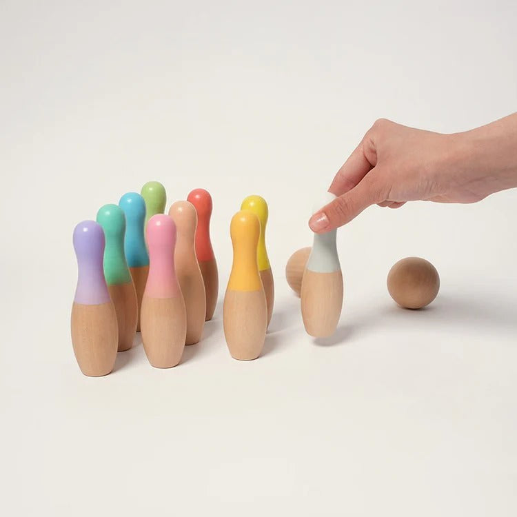 Montessori bowling game