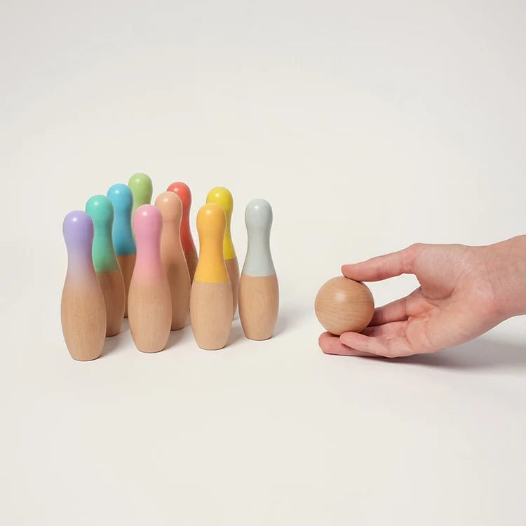 Montessori bowling game