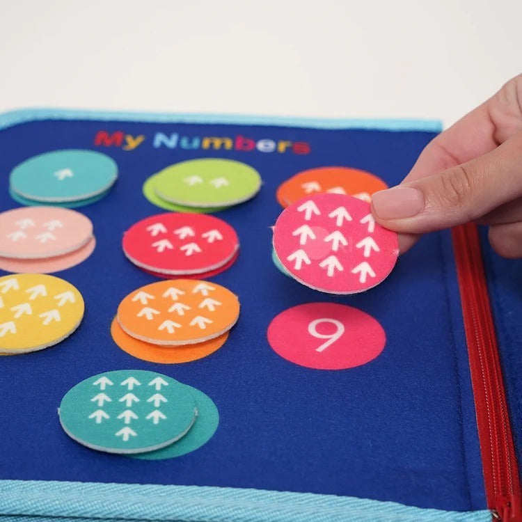 Interactive Montessori activity bag