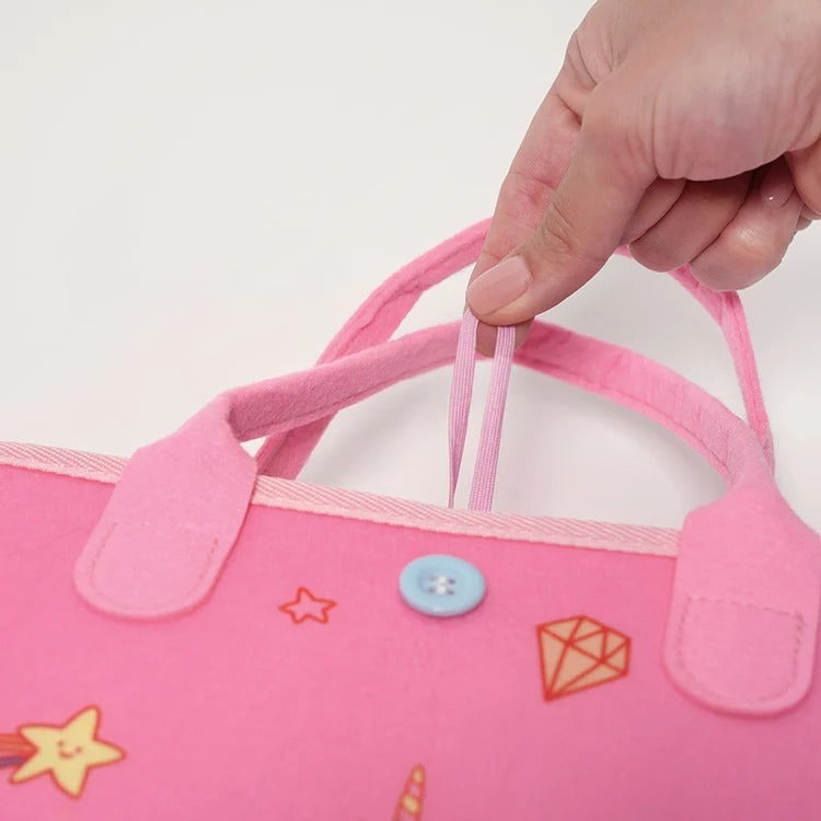 Interactive Montessori activity bag