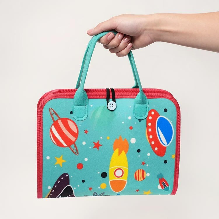 Interactive Montessori activity bag