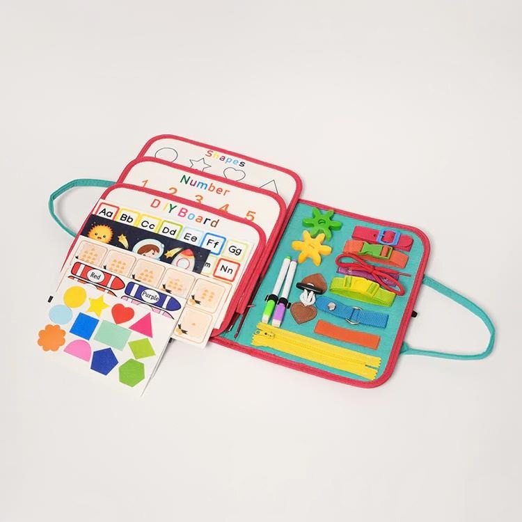 Interactive Montessori activity bag