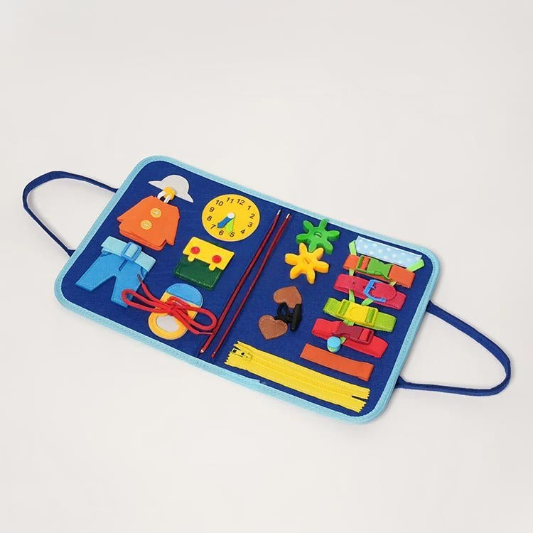 Interactive Montessori activity bag