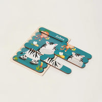 Double-sided Montessori puzzles