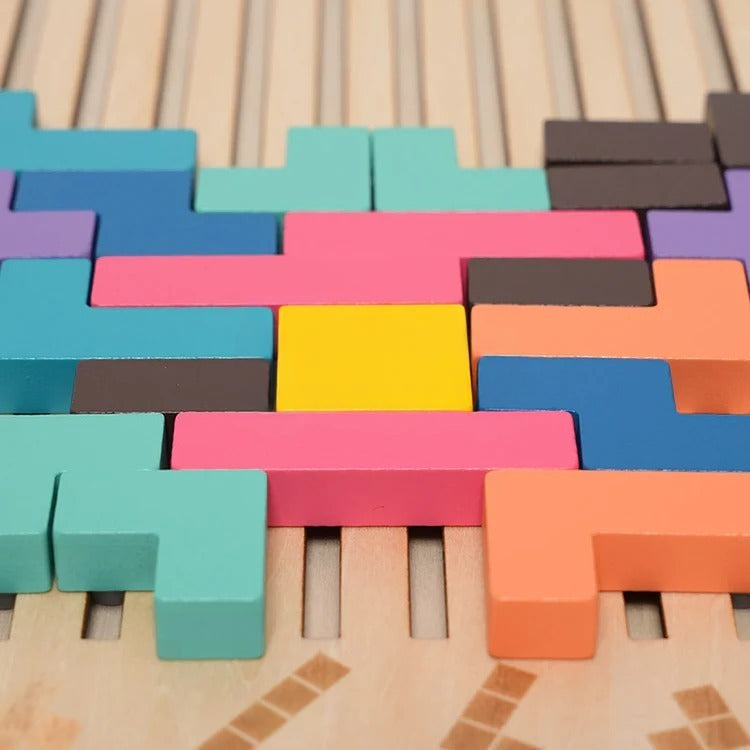 Montessori building blocks
