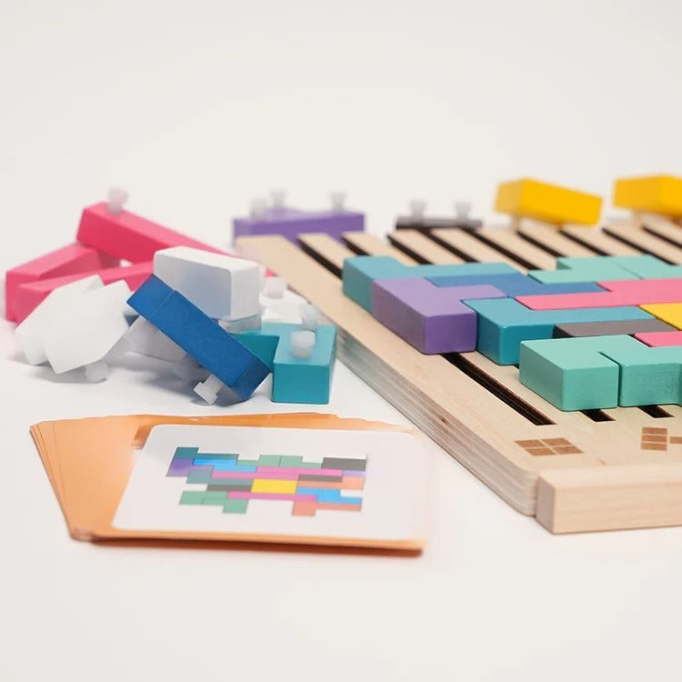 Montessori building blocks