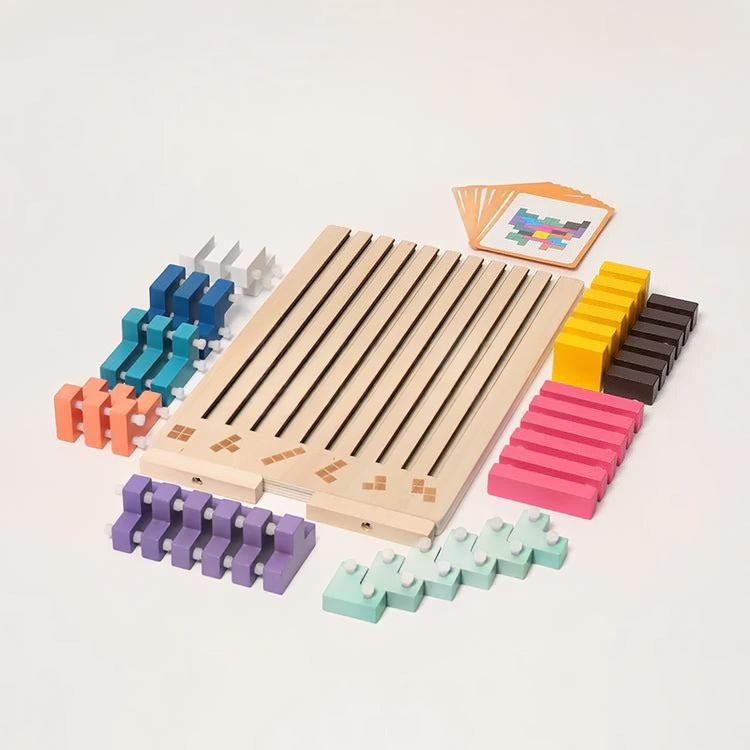Montessori building blocks