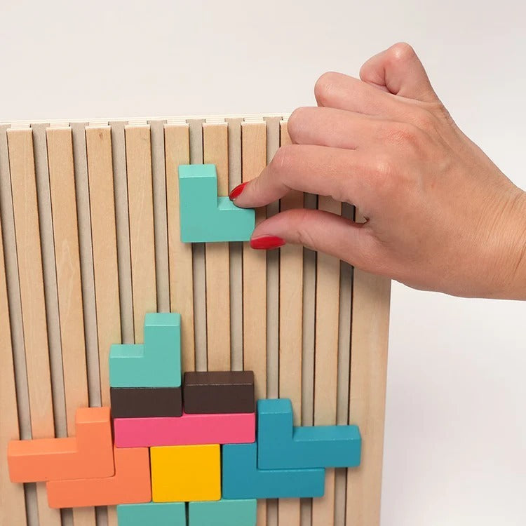 Montessori building blocks