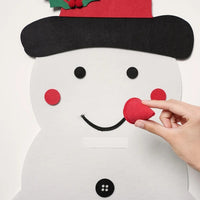 Montessori snowman
