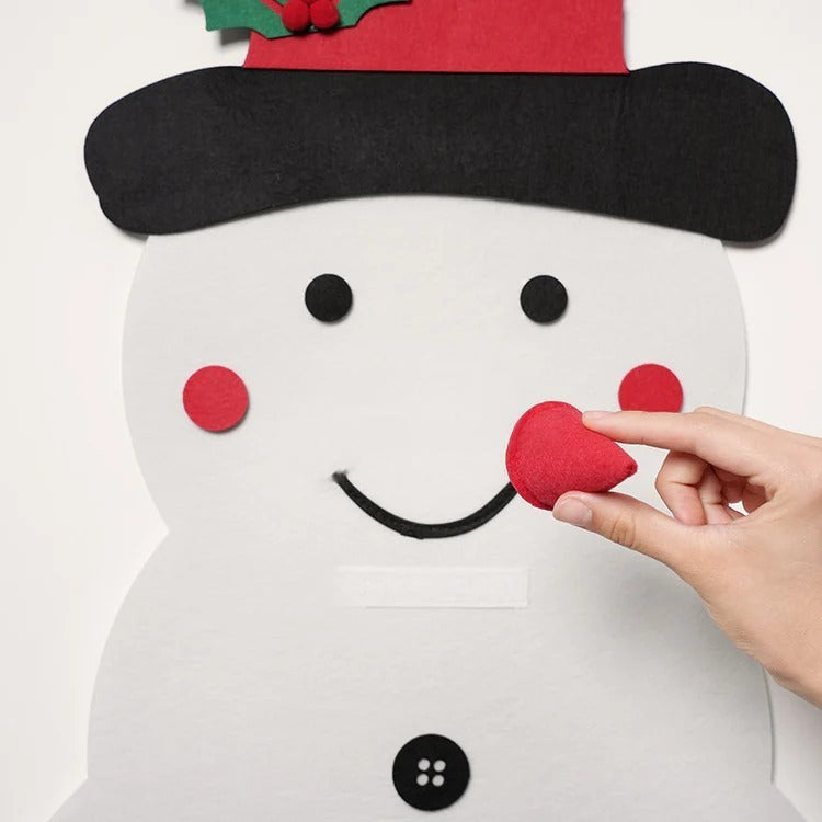 Montessori snowman