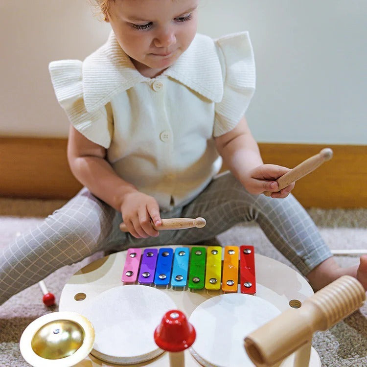 Montessori drum set