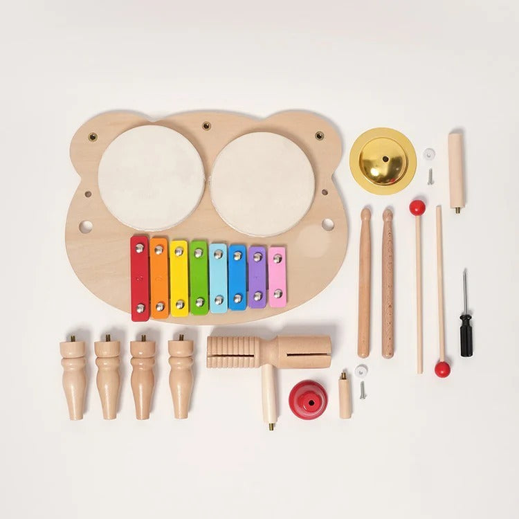 Montessori drum set