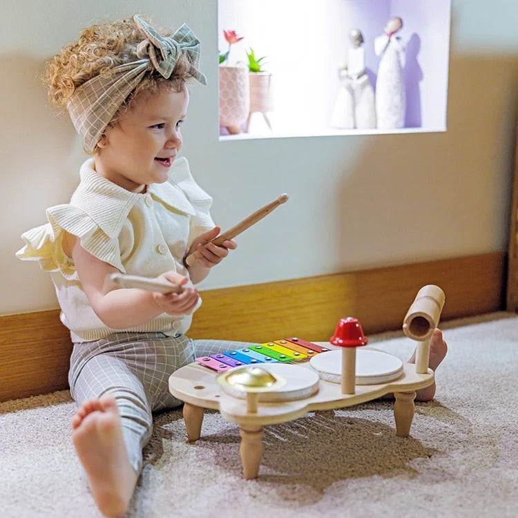 Montessori drum set