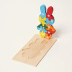 Montessori wooden puzzle