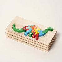 Montessori wooden puzzle