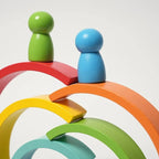 Rainbows and Montessori figures