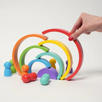 Rainbows and Montessori figures