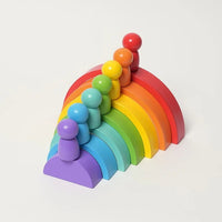 Rainbows and Montessori figures