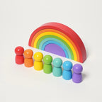 Rainbows and Montessori figures