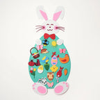 Montessori felt rabbit
