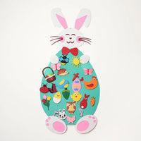 Montessori felt rabbit