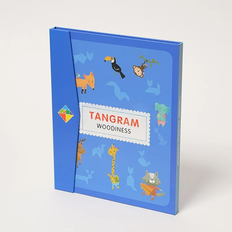Magnetic Tangram Montessori Book