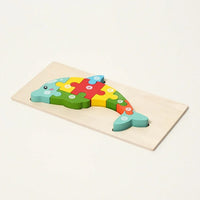 Montessori wooden puzzle