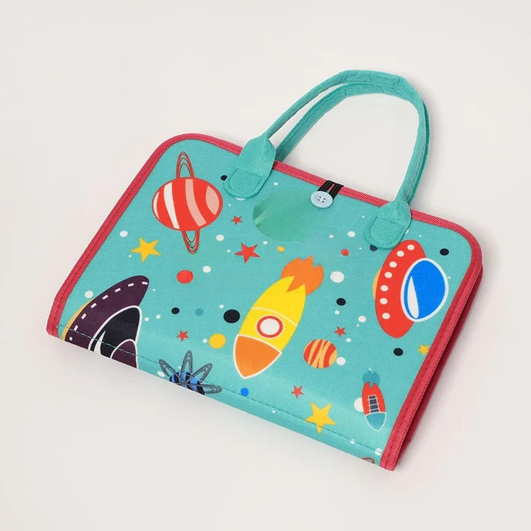 Interactive Montessori activity bag