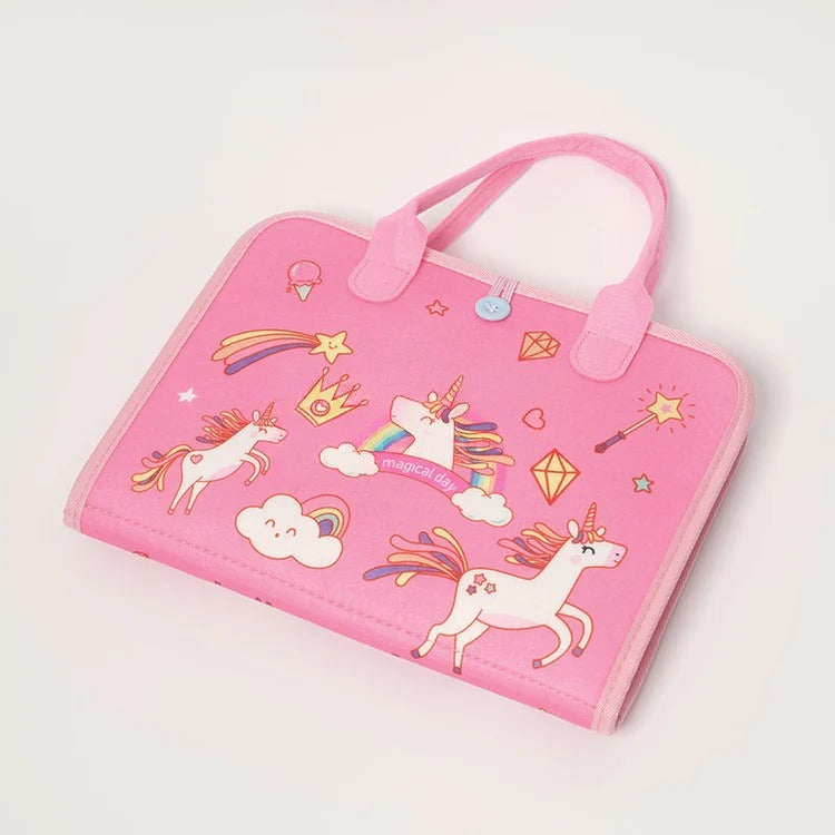 Interactive Montessori activity bag