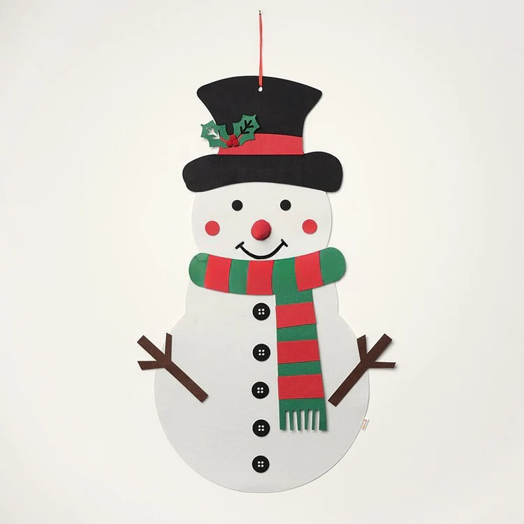 Montessori snowman