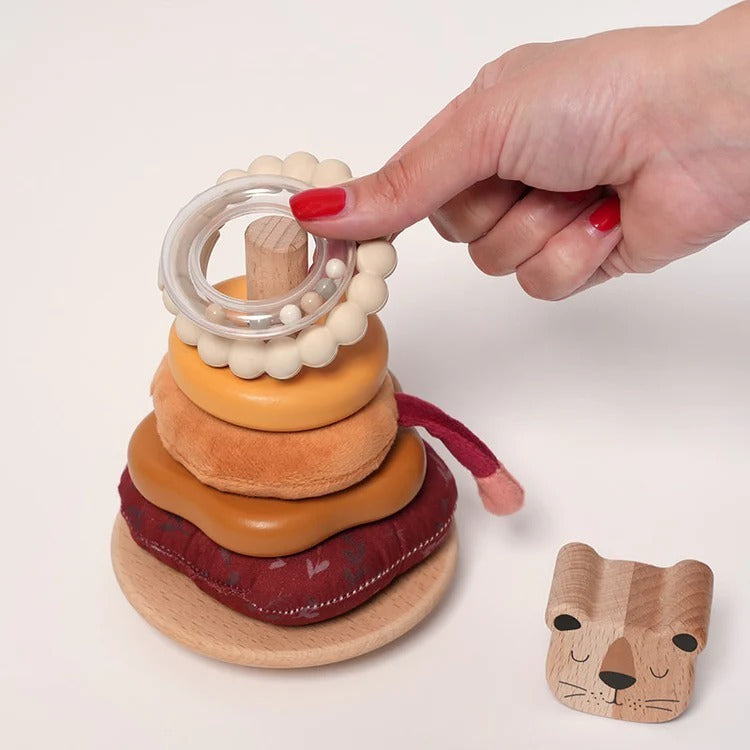 Montessori stacking game “Little Lion”
