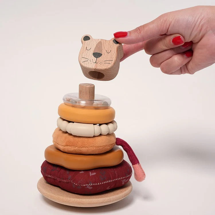 Montessori stacking game “Little Lion”