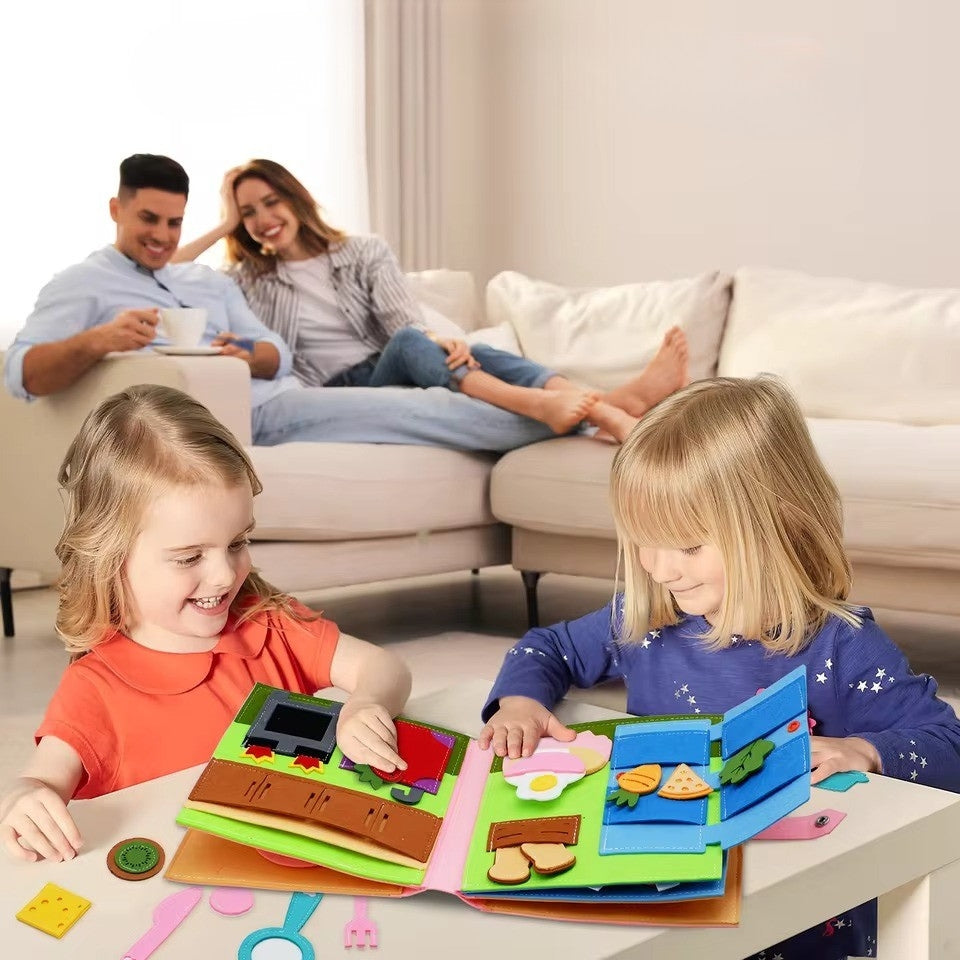 Montessori Sensory Book