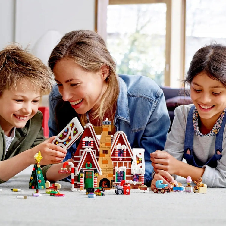 Montessori gingerbread house