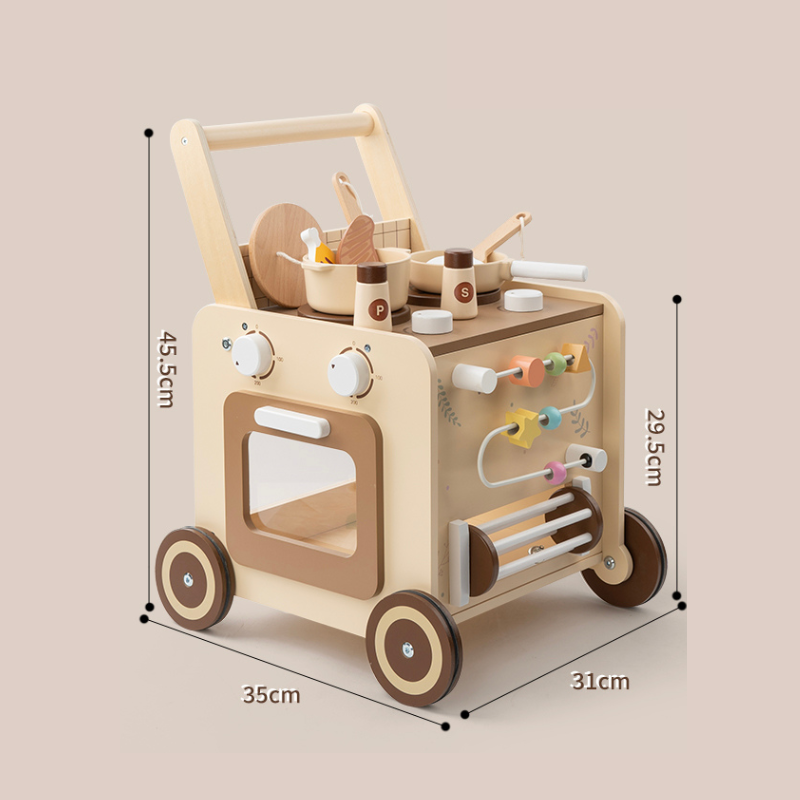 Montessori kitchen trolley
