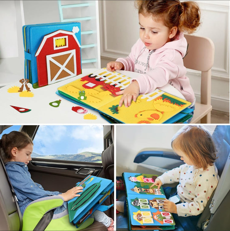 Interactive Montessori board book
