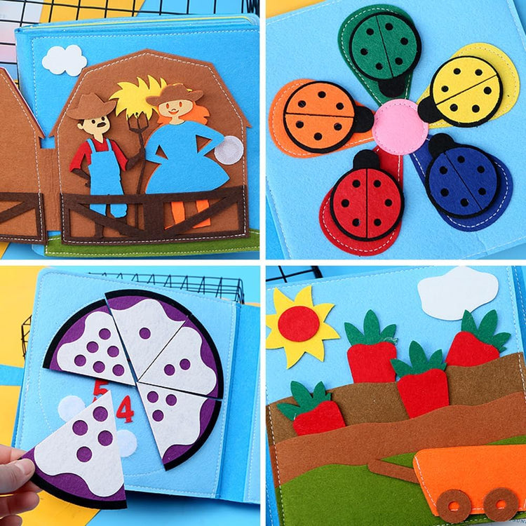 Interactive Montessori board book