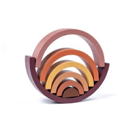 Montessori wooden puzzle “Rainbow”