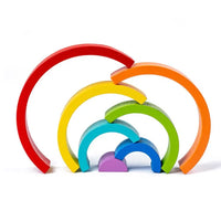 Montessori wooden puzzle “Rainbow”